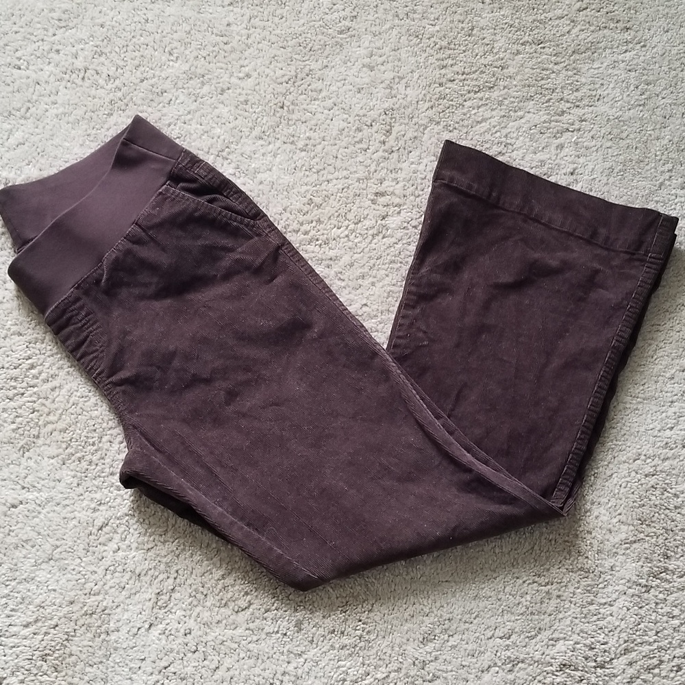 Duo Maternity Corduroy Bootleg Pants